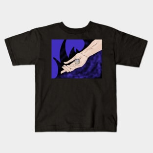 Holding a Quarter Kids T-Shirt